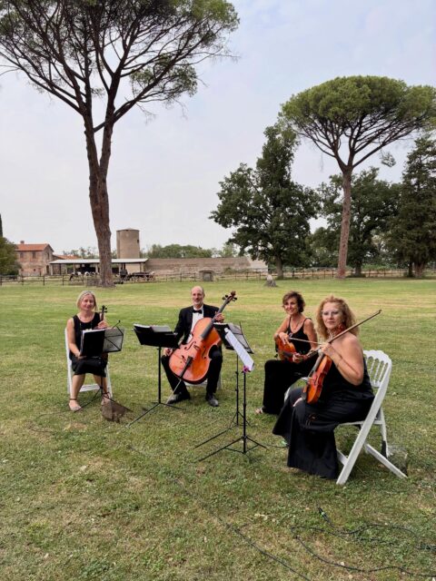 August 28th, 2026
Consonus Quartet at @tenutapantanoborghese
#tenutapantanoborgheseweddingmusic #tenutapantanoborghesewedding #weddingmusicbanditaly #italyweddingstringquartet #weddingstringquartetinitaly
